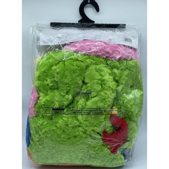 Underwraps Colorful Caterpillar Infant 0-6 M Plush Bunting Halloween Costume - Picture 6 of 10